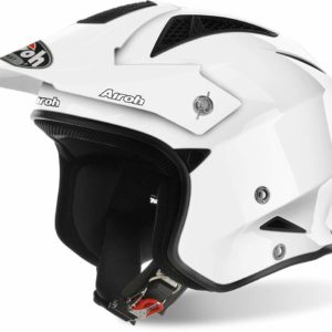 CASCO AIROH TRR S COLOR WHITE GLOSS TRRS14