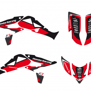 BLACKBIRD RACING Kit Adesivi Dream 2 HONDA TRX 450 R 04-22 – 2Q06A