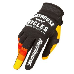 Fasthouse Speed Style Pacer Glove, Block/Yellow – XL