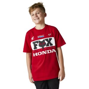Fox Youth Honda SS Tee – flame red